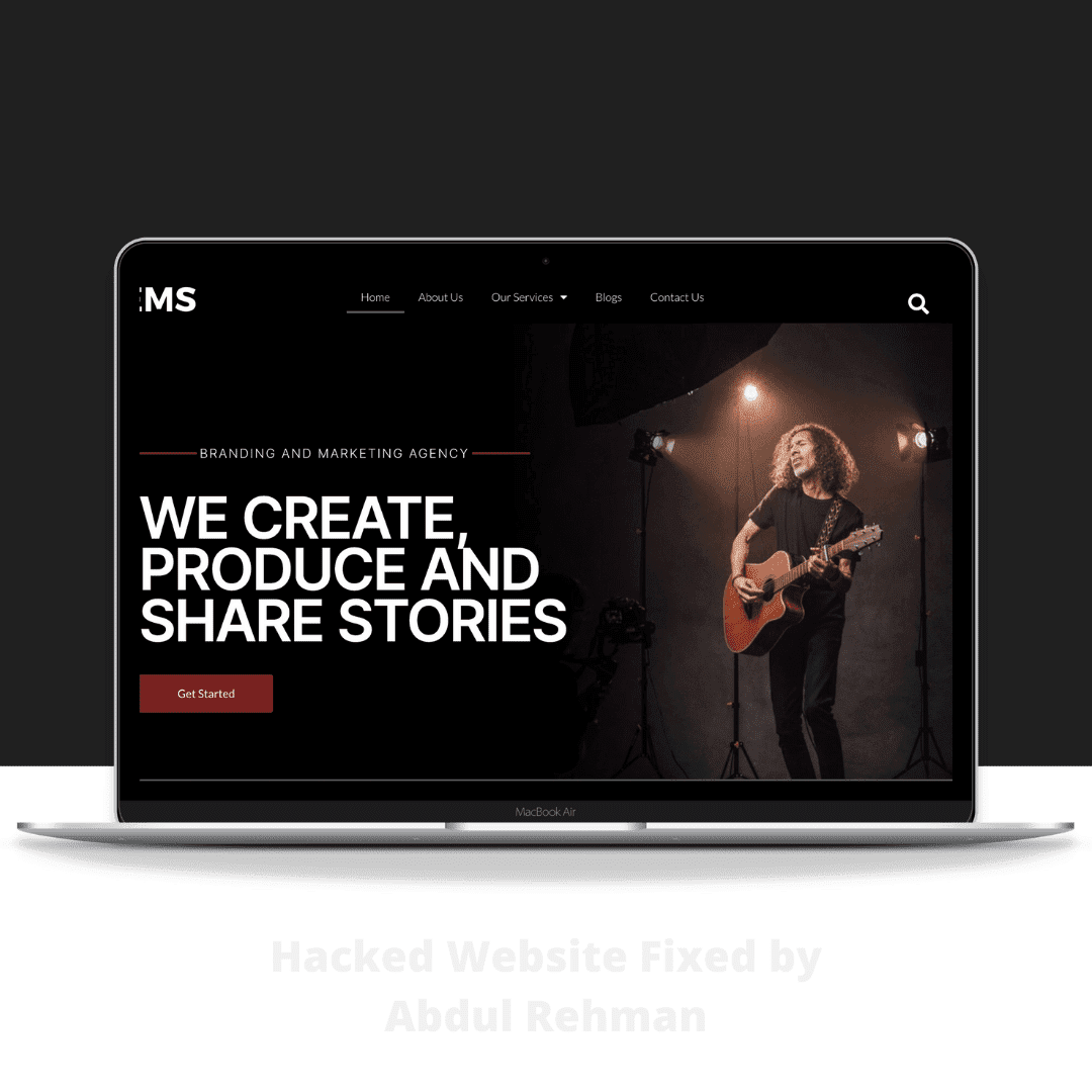 Wordpress website developer | ems consulting hacked website fixed Abdul Rehman professional wordpress Developer1